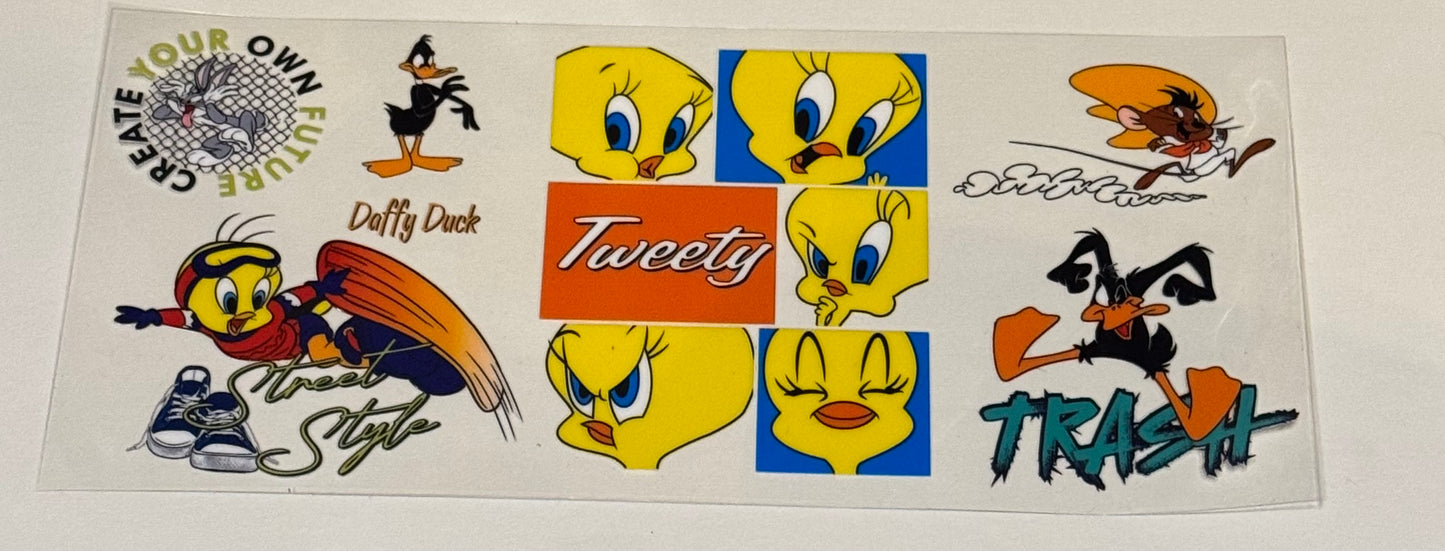 Cartoons/Labubu/etc /kid friendly cup wraps