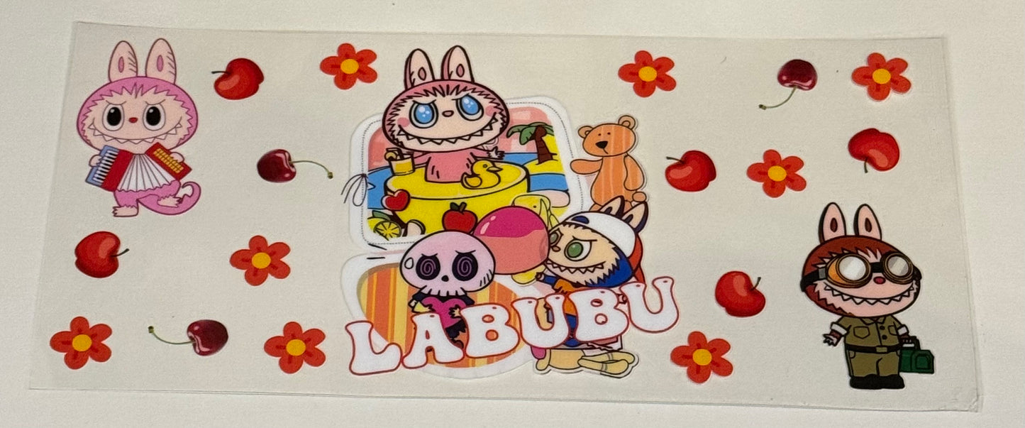 Cartoons/Labubu/etc /kid friendly cup wraps