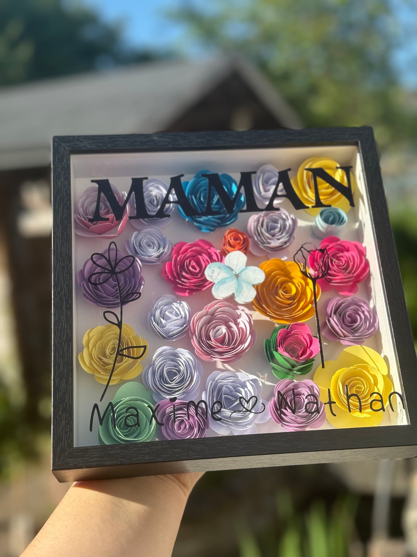 Custom shadow box