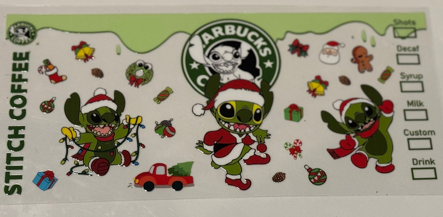 Christmas cup design