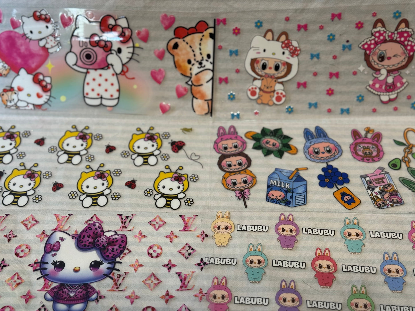 473ml cup no glitter cartoon, Labubu,gaming etc