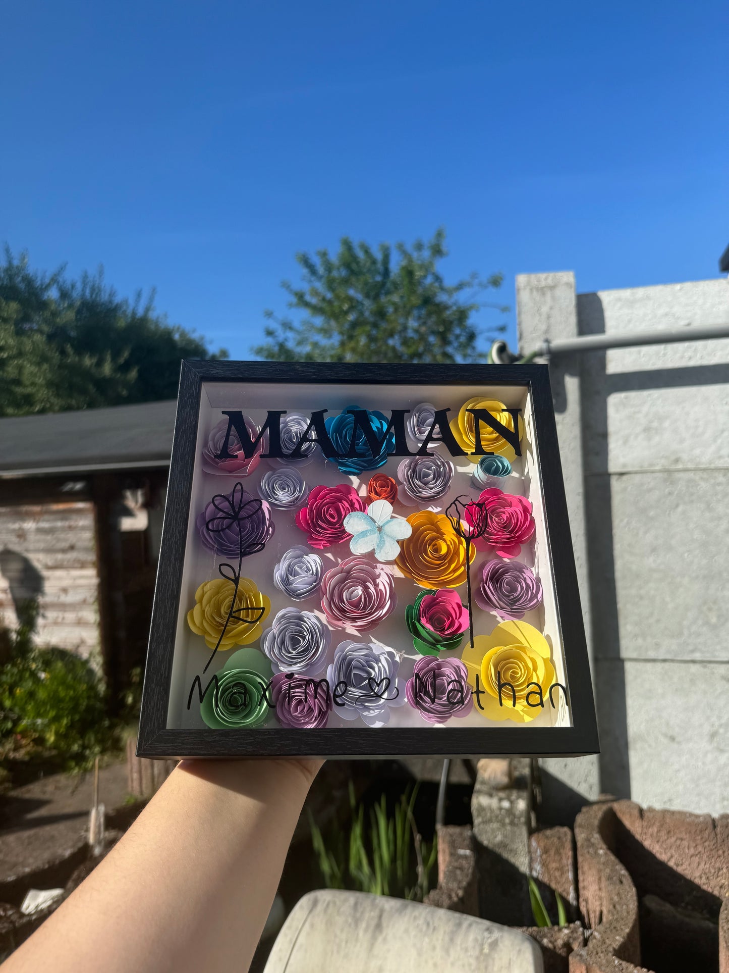 Custom shadow box