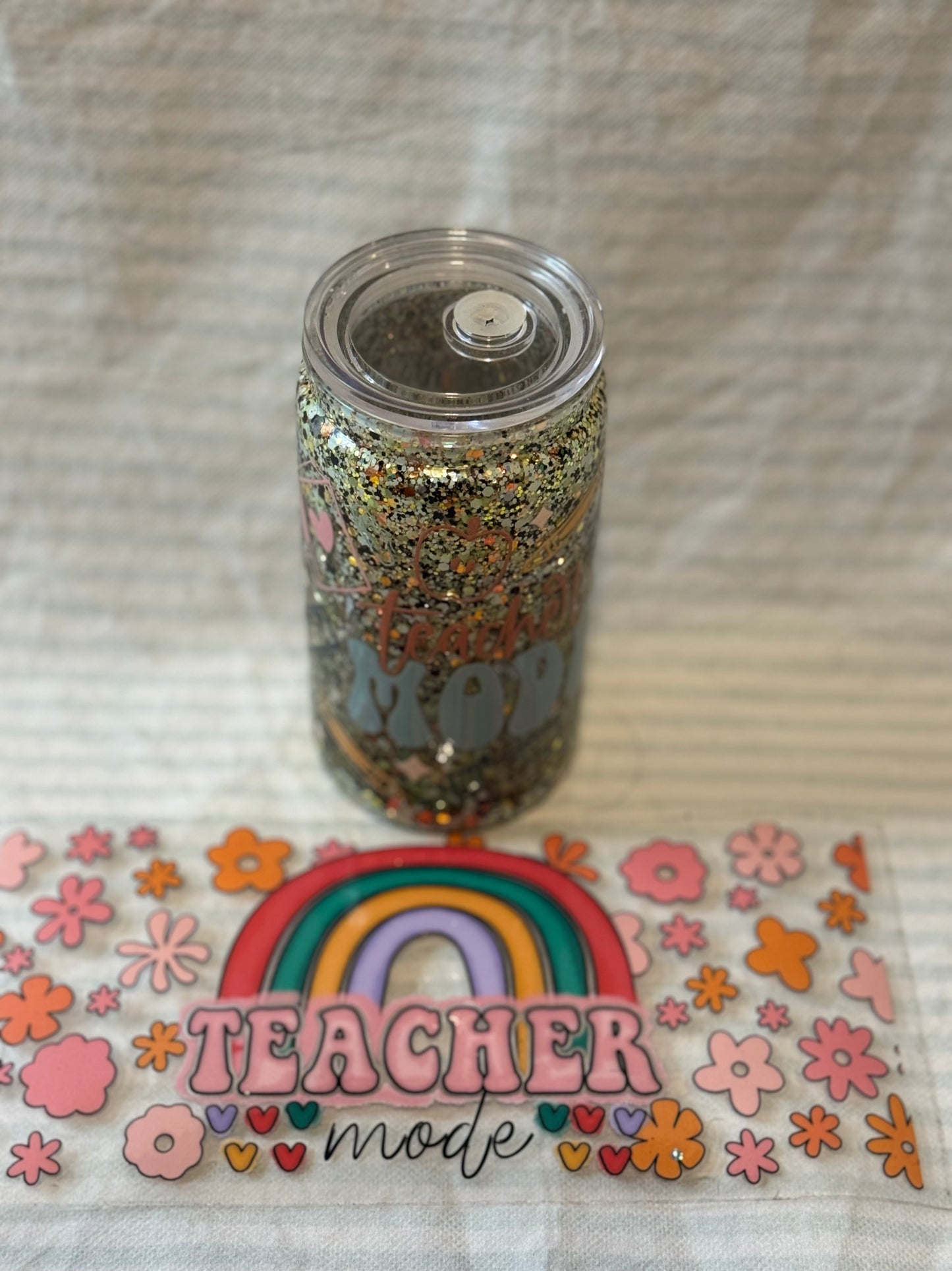Teacher snow globe