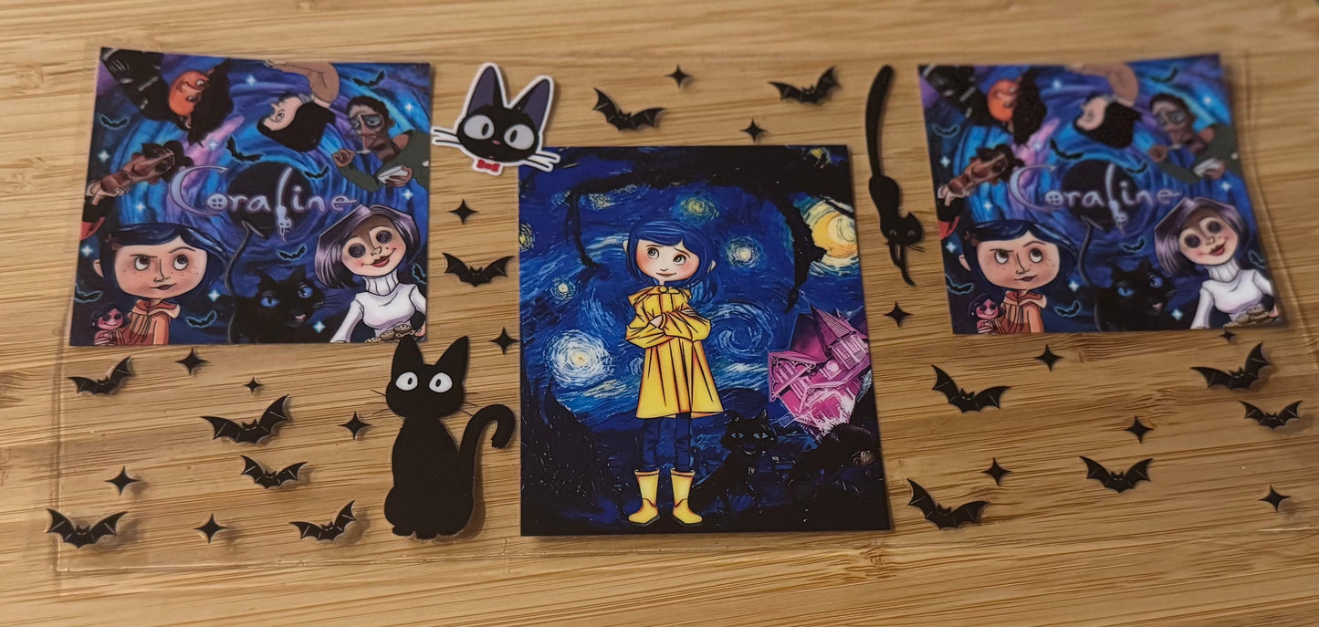 Cartoons/Labubu/etc /kid friendly cup wraps