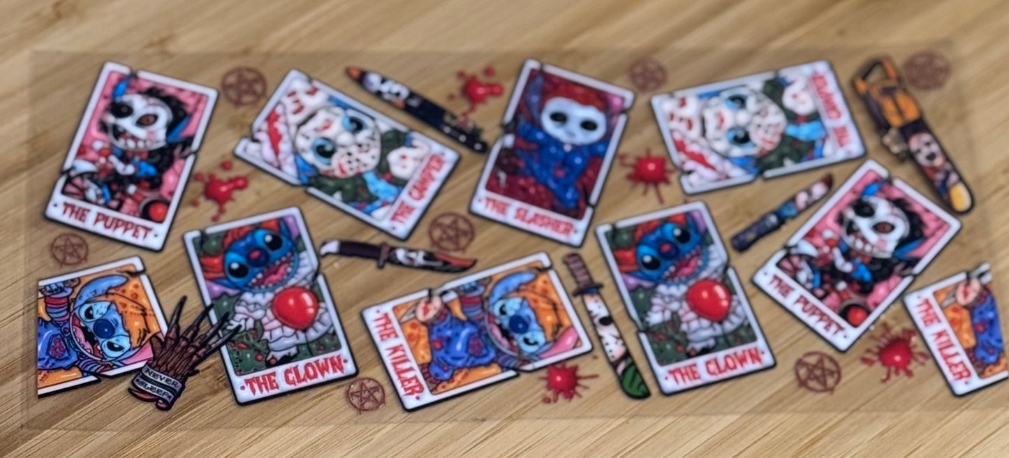 Halloween/Autumn /Horror cup designs