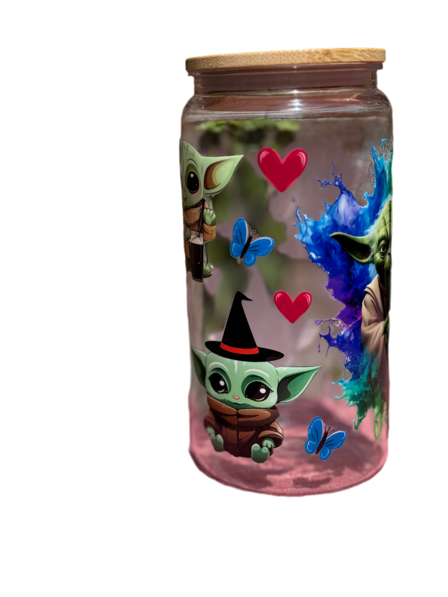 Yoda 16 oz / 473ml Acrylic Star Wars Inspired Tumbler