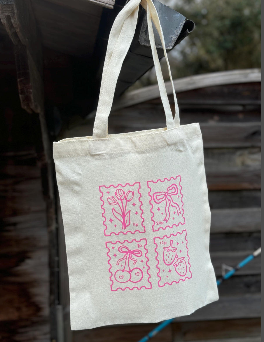 Stamp tote bag