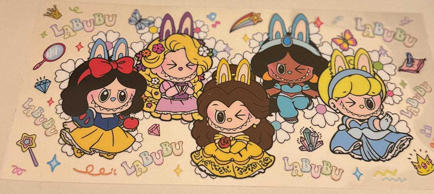 Emballages de tasses de dessins animés/Labubu/etc. adaptés aux enfants