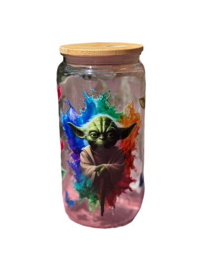 Yoda 16 oz / 473ml Acrylic Star Wars Inspired Tumbler