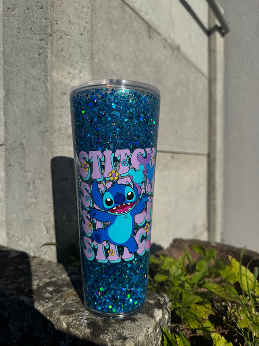 24oz stitch snow globe
