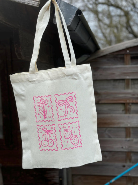 Stamp tote bag