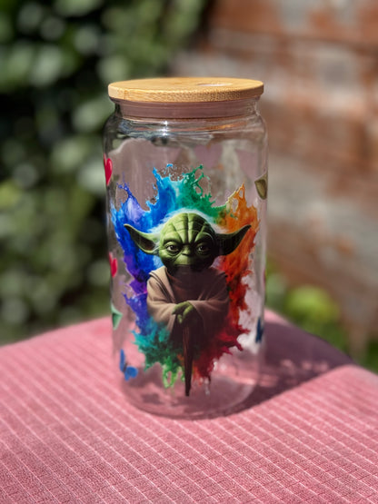 Yoda 16 oz / 473ml Acrylic Star Wars Inspired Tumbler