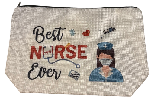 Best nurse ever Zipper Pouch