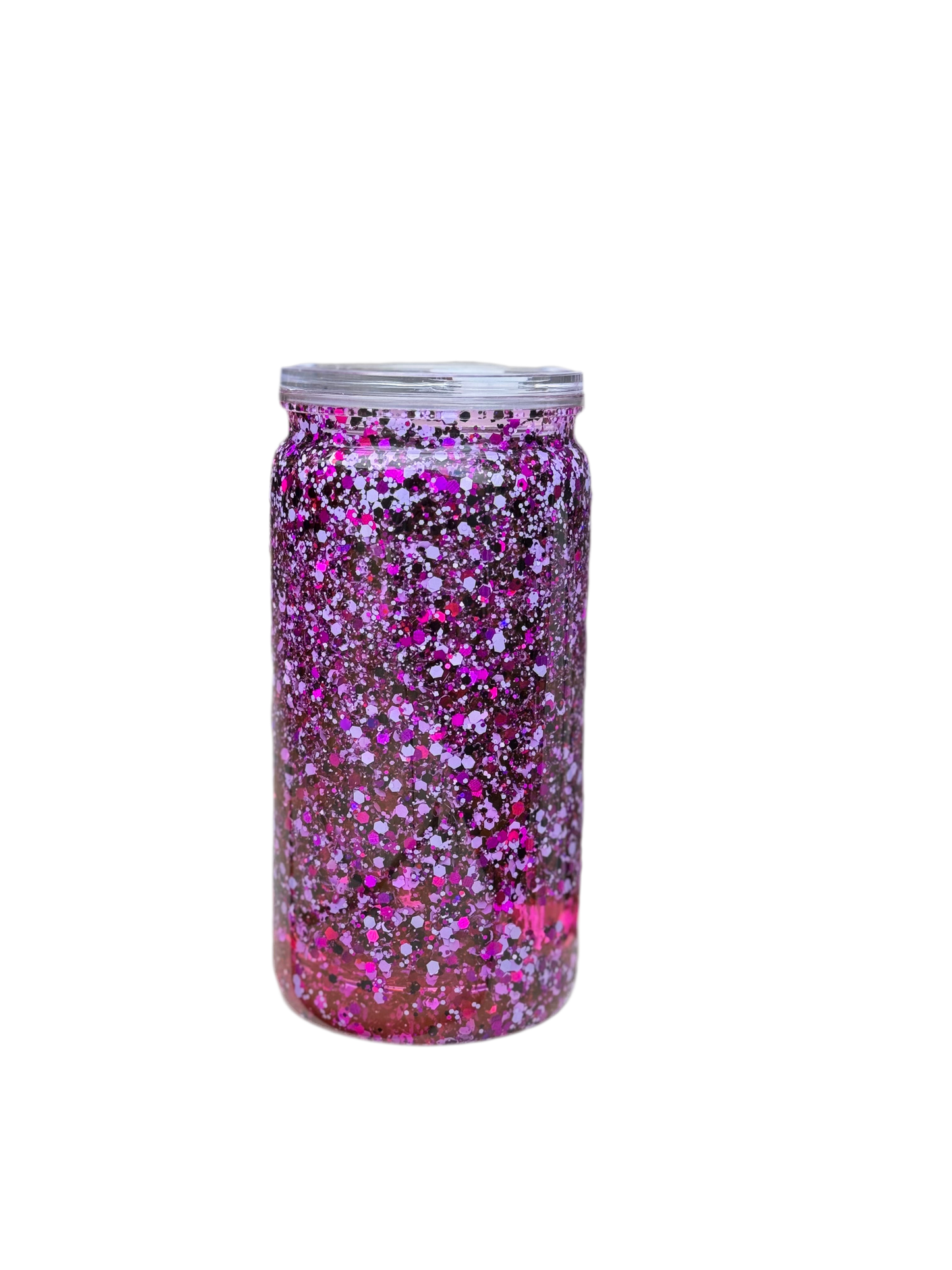 Verre boule à neige lilas/violet de 16 oz, option de conception personnalisée