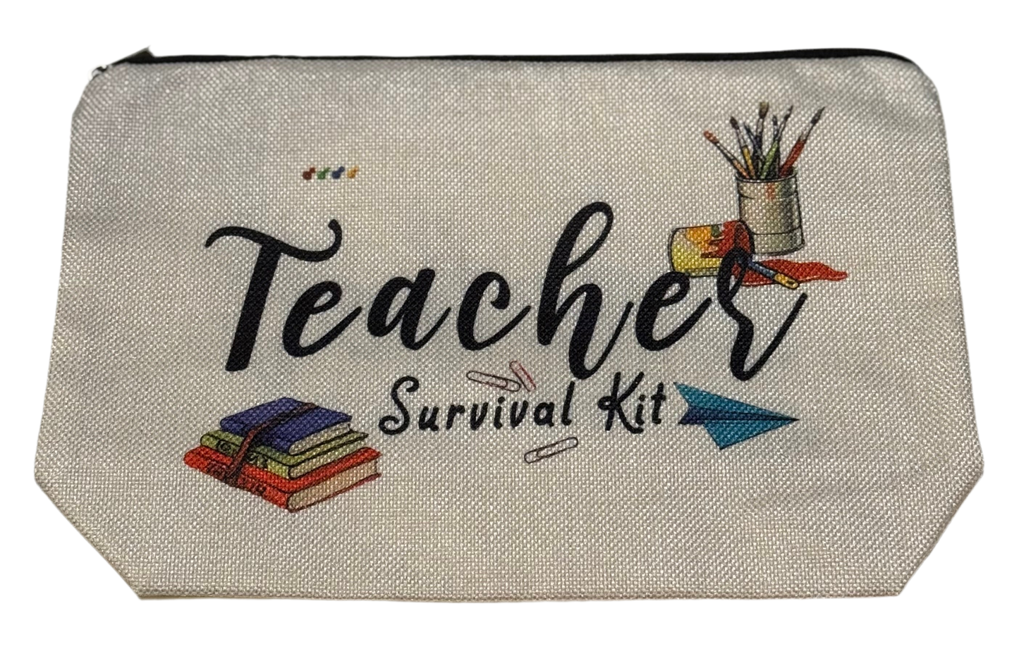 Teacher Survival Kit Zipper Pouch