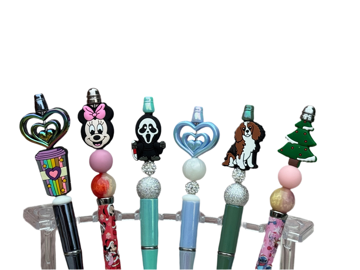 Beaded pens