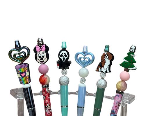 Beaded pens