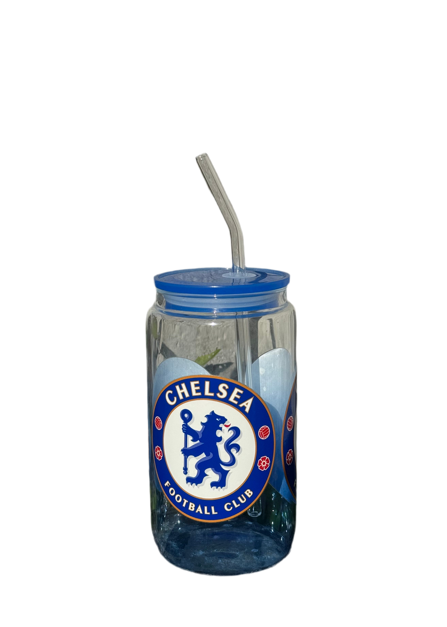 Chelsea fc  glass cup - 473ml