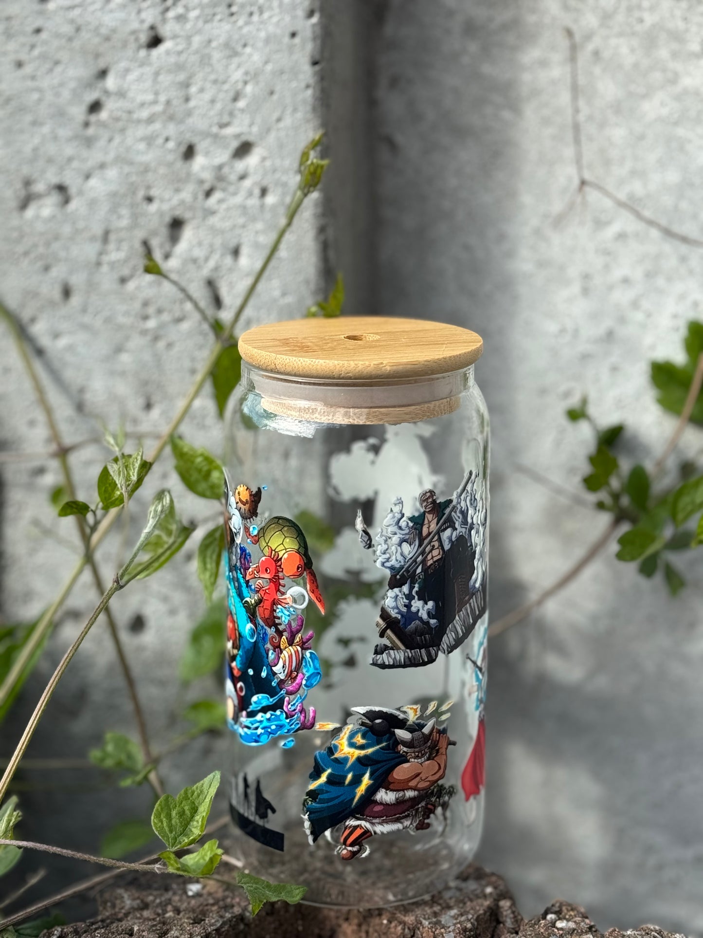 One piece Glass Tumbler 16oz