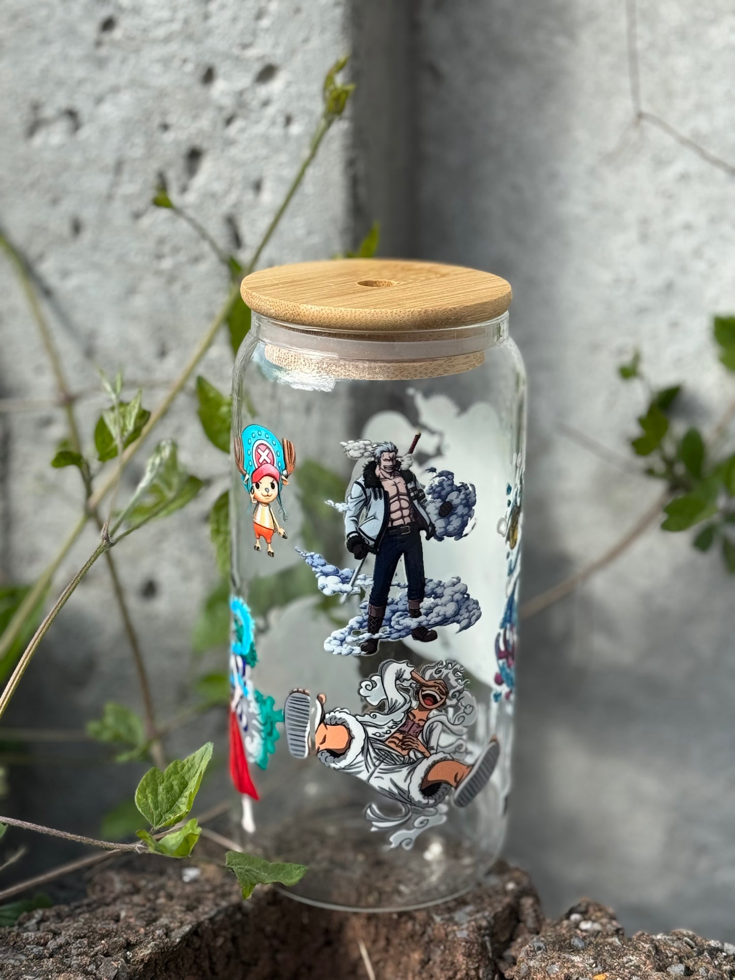 One piece Glass Tumbler 16oz