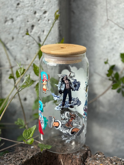 One piece Glass Tumbler 16oz