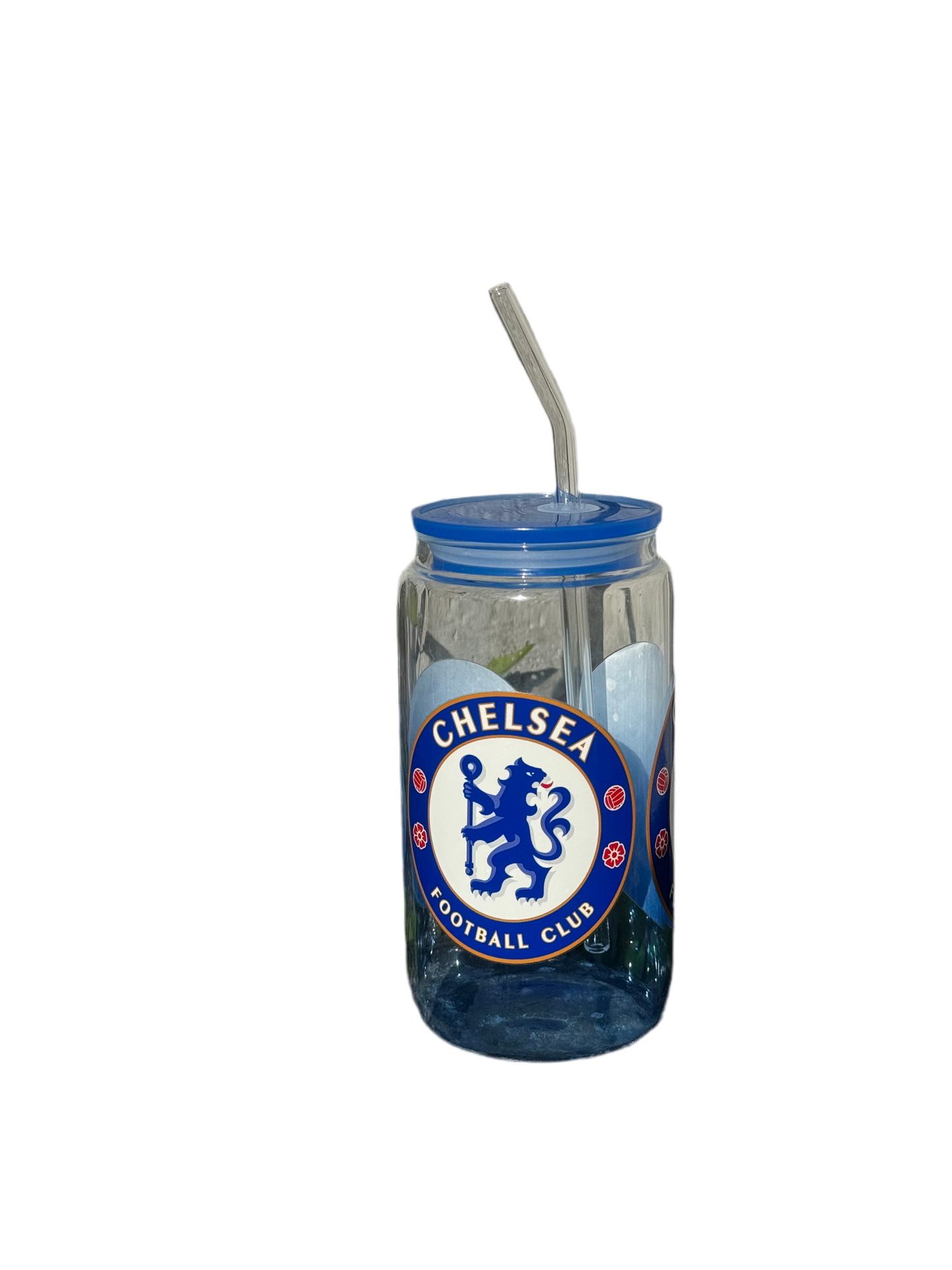 Chelsea fc  glass cup - 473ml