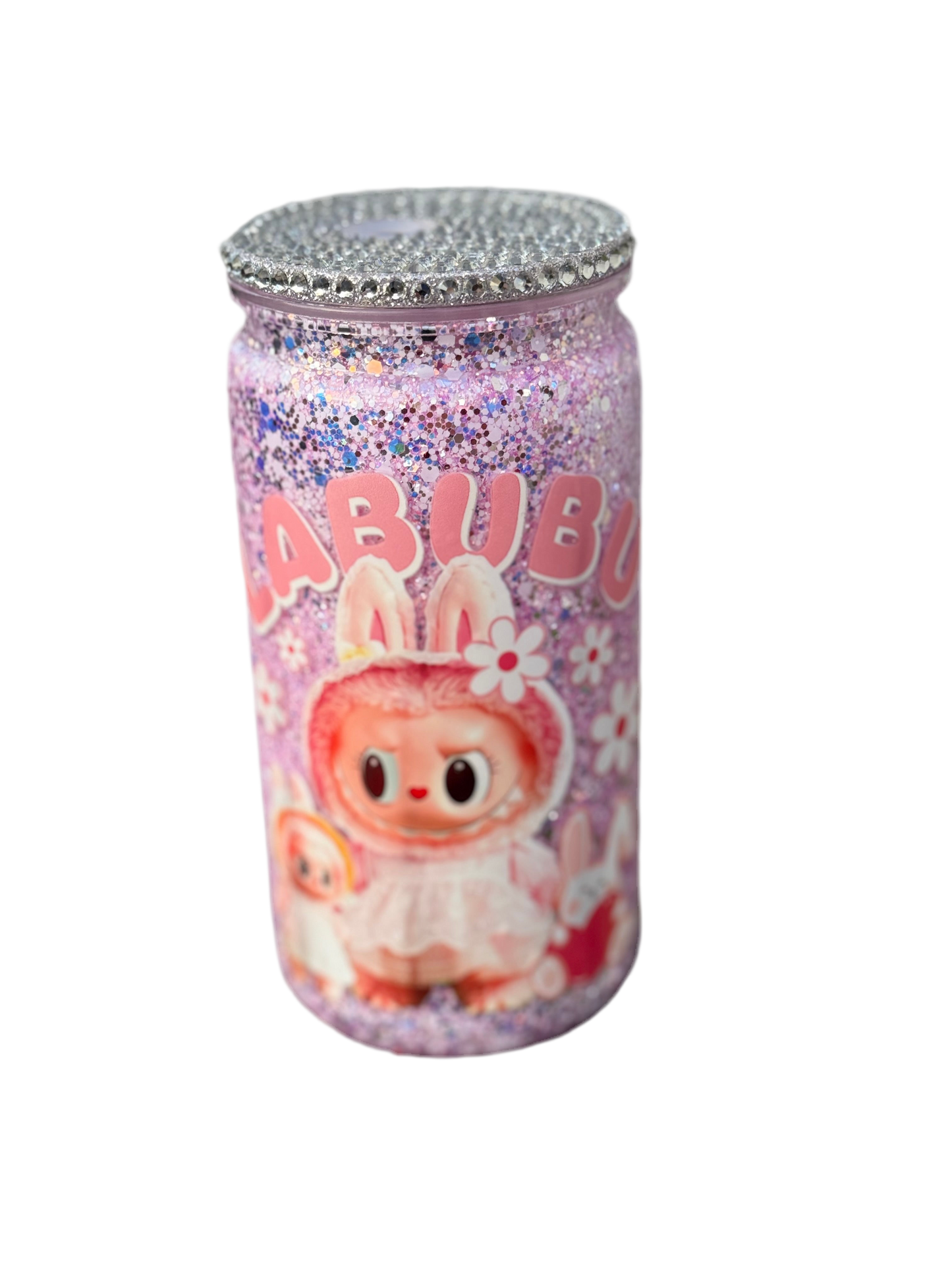 Labubu Snow Globe Tumbler acrylic 473ml / 16oz