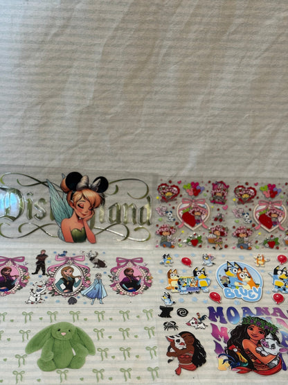 473ml  cup no glitter cartoon, Labubu,gaming etc