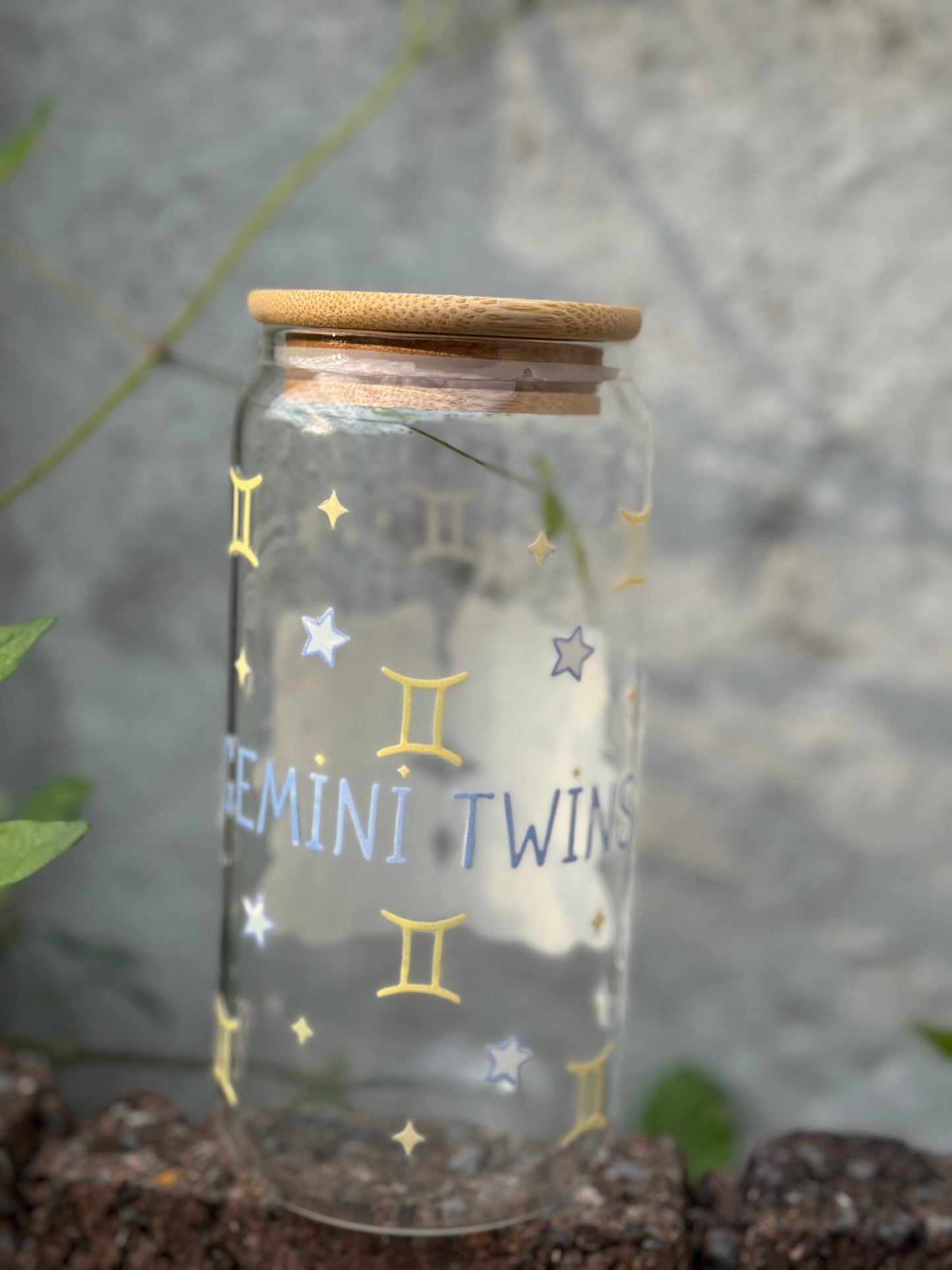 Hello Kitty Gemini Glass Tumbler