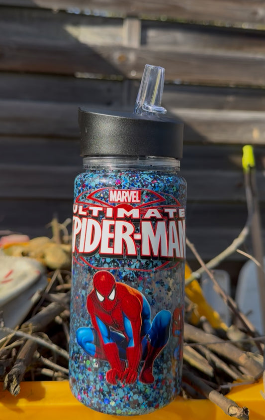 Spider-Man 10oz snow globe tumbler