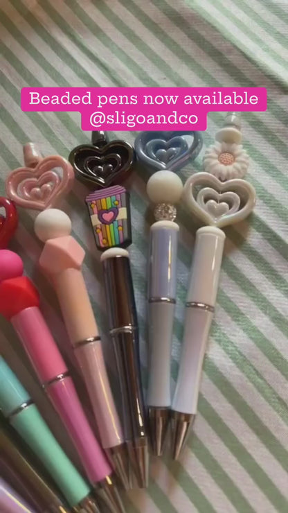 Beaded pens